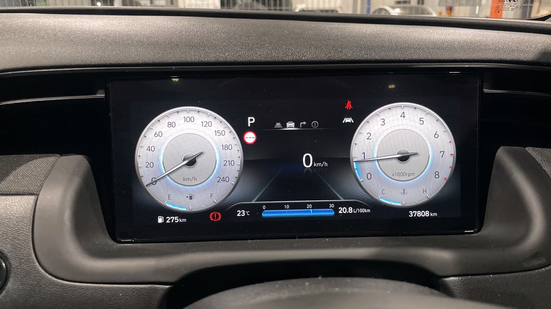 2023 Hyundai Tucson Highlander N Line (FWD), Automatic, 37808 km, Odometer View