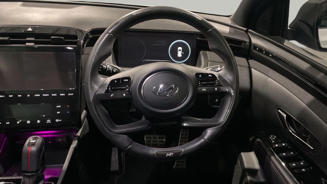 2023 Hyundai Tucson Highlander N Line (FWD), Automatic, 37808 km, Steering Wheel Close-up