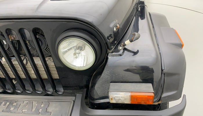 2018 Mahindra Thar CRDE 4X4 AC, Diesel, Manual, 28,229 km, Left headlight - < 2 inches,no. = 2