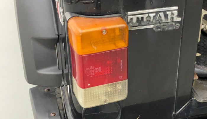 2018 Mahindra Thar CRDE 4X4 AC, Diesel, Manual, 28,229 km, Left tail light - Minor scratches