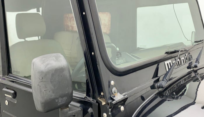 2018 Mahindra Thar CRDE 4X4 AC, Diesel, Manual, 28,229 km, Right A pillar - Slightly rusted