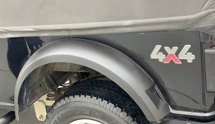 2018 Mahindra Thar CRDE 4X4 AC, Diesel, Manual, 28,229 km, Left quarter panel - Minor scratches