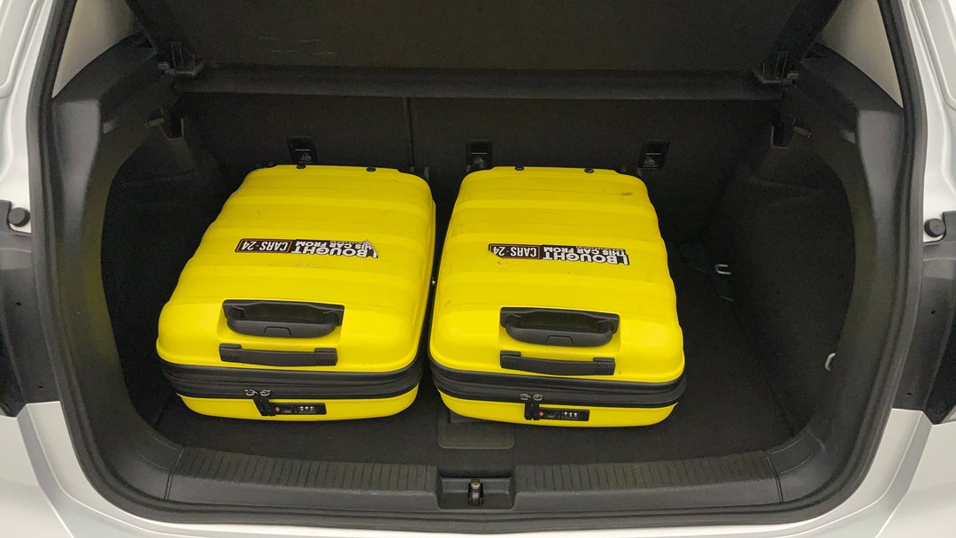 Boot Inside View with Luggage