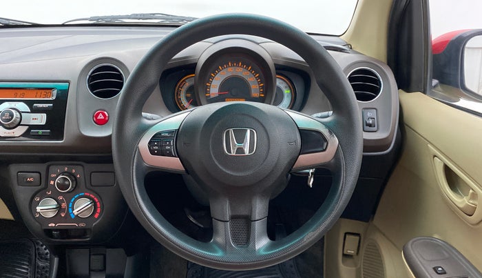 2012 Honda Brio 1.2 S MT I VTEC, Petrol, Manual, 72,286 km, Steering Wheel Close Up
