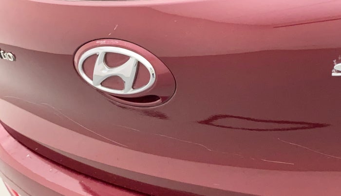 2015 Hyundai Grand i10 SPORTZ 1.2 KAPPA VTVT, CNG, Manual, 90,125 km, Dicky (Boot door) - Paint has minor damage