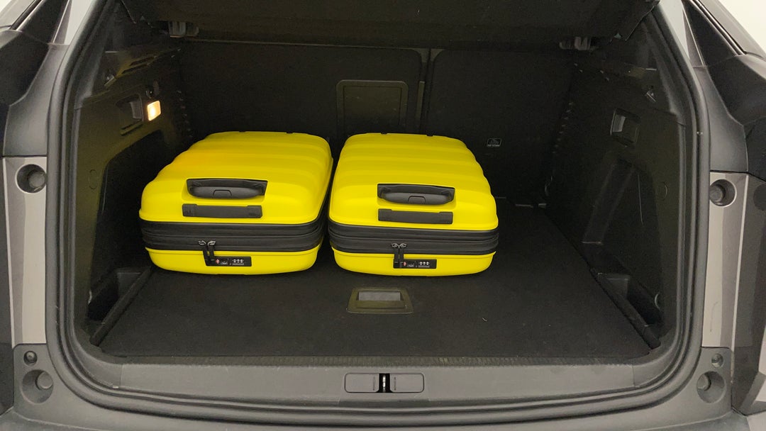 Boot Inside View with Luggage