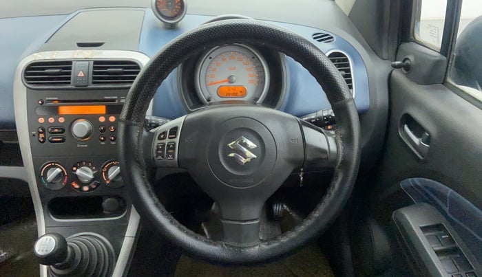2011 Maruti Ritz ZXI, Petrol, Manual, 39,616 km, Steering Wheel Close Up