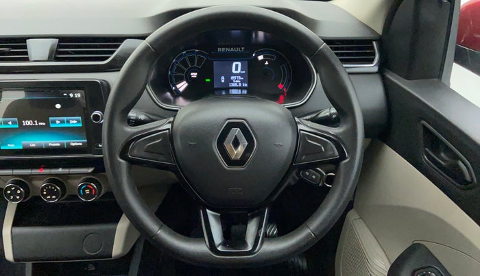 2019 Renault TRIBER 1.0 RXT, Petrol, Manual, 18,973 km, Steering Wheel Close Up