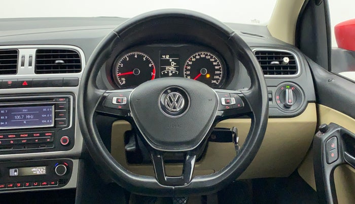 2014 Volkswagen Polo HIGHLINE1.2L PETROL, Petrol, Manual, 37,425 km, Steering Wheel Close Up
