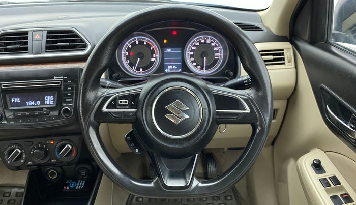2017 Maruti Dzire VXI, Petrol, Manual, 38,584 km, Steering Wheel Close Up