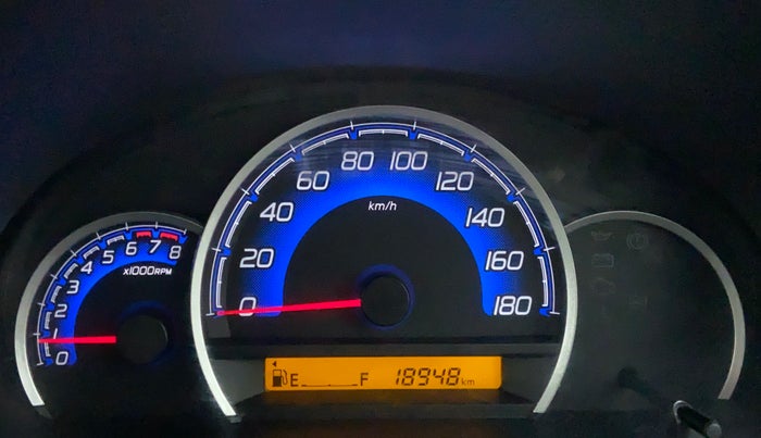 2018 Maruti Wagon R 1.0 VXI, Petrol, Manual, 18,905 km, Odometer Image