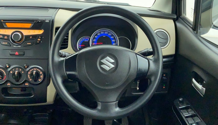 2018 Maruti Wagon R 1.0 VXI, Petrol, Manual, 18,905 km, Steering Wheel Close Up