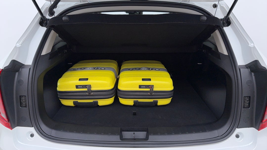 Boot Inside View with Luggage