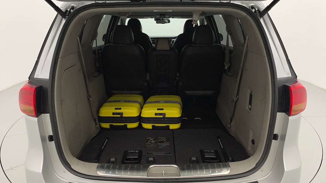 Boot Inside View with Luggage