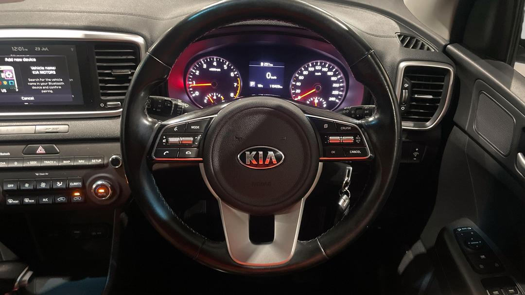 2018 Kia Sportage Si Premium (FWD) (aeb), Automatic, 115429 km, Steering Wheel Close-up