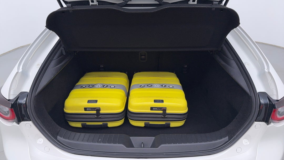 Boot Inside View with Luggage