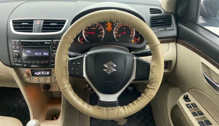 2015 Maruti Swift Dzire ZXI, Petrol, Manual, 45,117 km, Steering Wheel Close Up