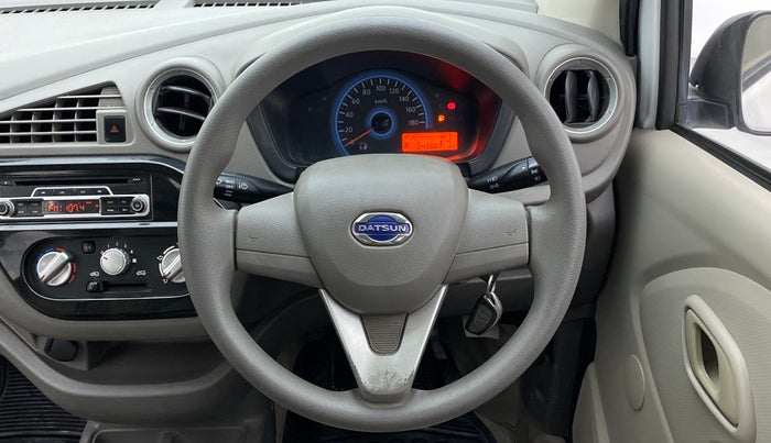 2016 Datsun Redi Go T (O), Petrol, Manual, 24,360 km, Steering Wheel Close Up