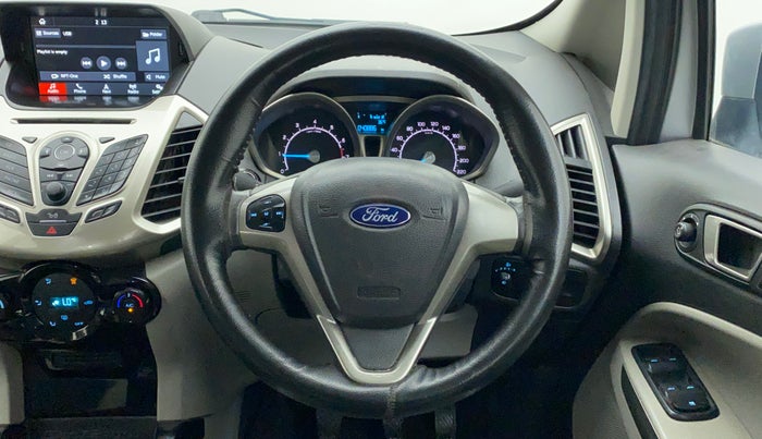 2017 Ford Ecosport TITANIUM 1.5L PETROL, Petrol, Manual, 40,885 km, Steering Wheel Close Up