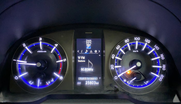 2022 Toyota Innova Crysta 2.4 ZX AT 7 STR, Diesel, Automatic, 27,666 km, Odometer Image