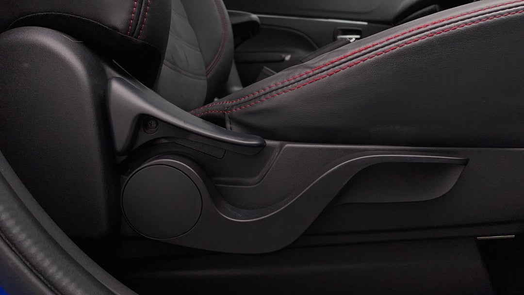 Drivers Side Adjustment Panel