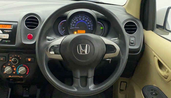 2015 Honda Brio S MT, Petrol, Manual, 52,447 km, Steering Wheel Close Up