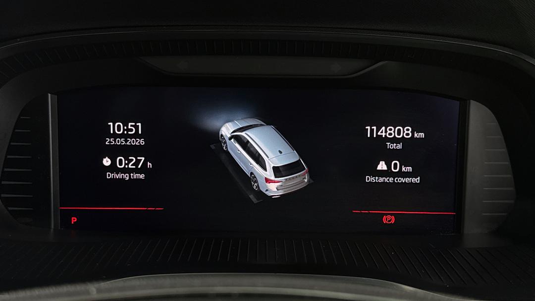 2020 SKODA Octavia Rs, Automatic, 114808 km, Odometer View