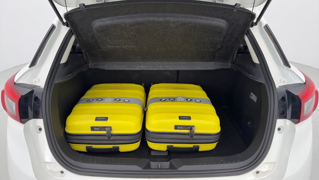 2015 Mazda CX-3 Maxx (FWD), Automatic, 106981 km, Boot Inside View with Luggage