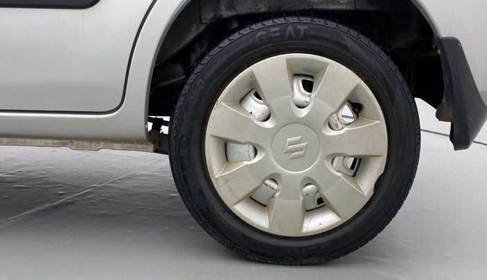 2010 Maruti Wagon R LXI, Petrol, Manual, 77,138 km, Left Rear Wheel