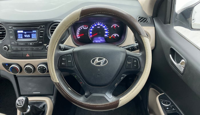 2015 Hyundai Xcent S 1.2, Petrol, Manual, 78,314 km, Steering Wheel Close Up