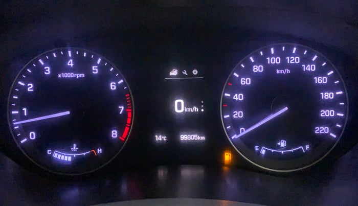 2015 Hyundai Elite i20 ASTA 1.2, Petrol, Manual, 99,979 km, Odometer Image