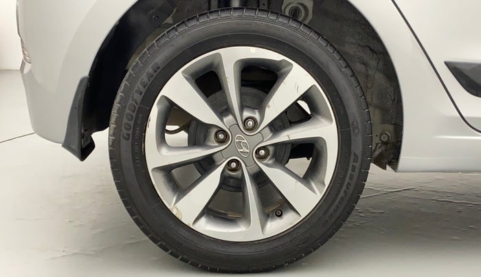 2015 Hyundai Elite i20 ASTA 1.2, Petrol, Manual, 99,979 km, Right Rear Wheel