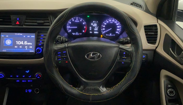 2018 Hyundai Elite i20 ASTA 1.2 (O), Petrol, Manual, 56,065 km, Steering Wheel Close Up