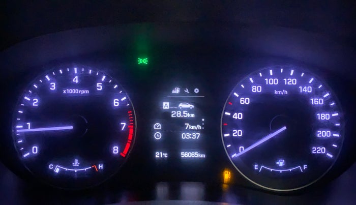 2018 Hyundai Elite i20 ASTA 1.2 (O), Petrol, Manual, 56,065 km, Odometer Image