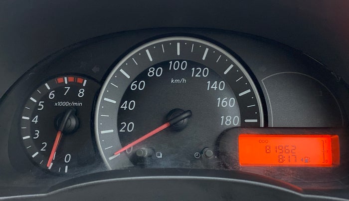 2012 Nissan Micra XV PETROL, Petrol, Manual, 82,042 km, Odometer Image