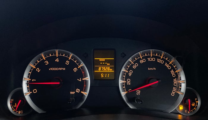 2015 Maruti Swift VXI D, Petrol, Manual, 87,963 km, Odometer Image