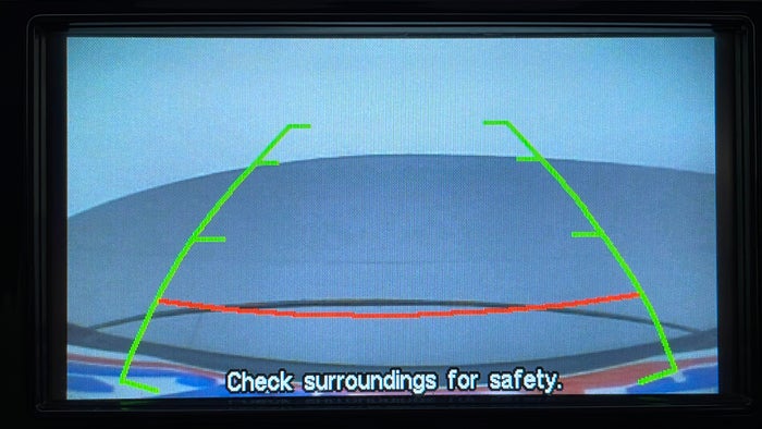 MITSUBISHI PAJERO-Parking Camera (Rear View)