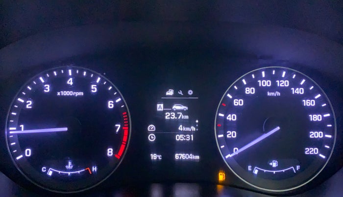 2016 Hyundai Elite i20 ASTA 1.2, Petrol, Manual, 67,712 km, Odometer Image