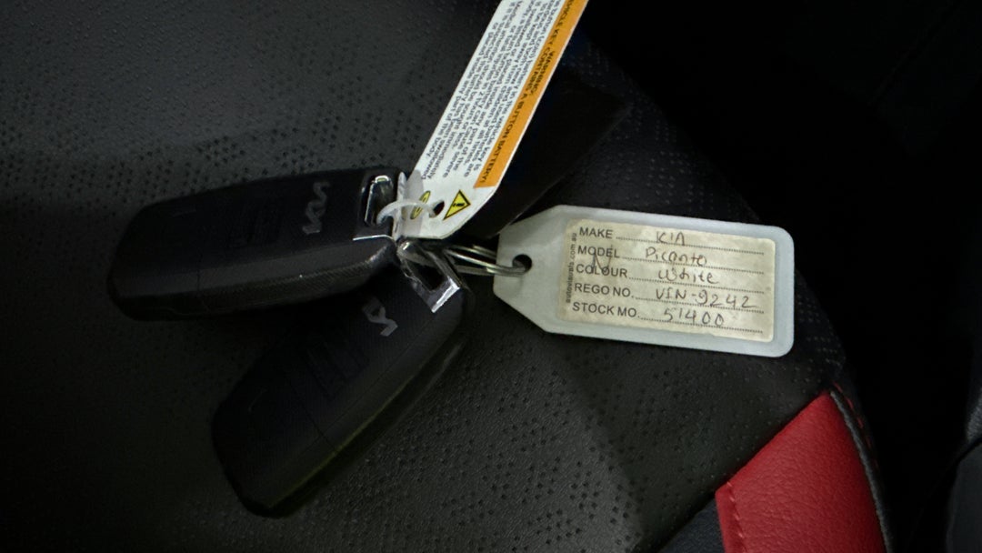 2023 Kia Picanto Gt-line (pe), Automatic, 25295 km, Key Close-up