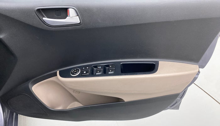 2017 Hyundai Grand i10 SPORTZ 1.2 KAPPA VTVT, Petrol, Manual, 48,430 km, Driver Side Door Panels Control