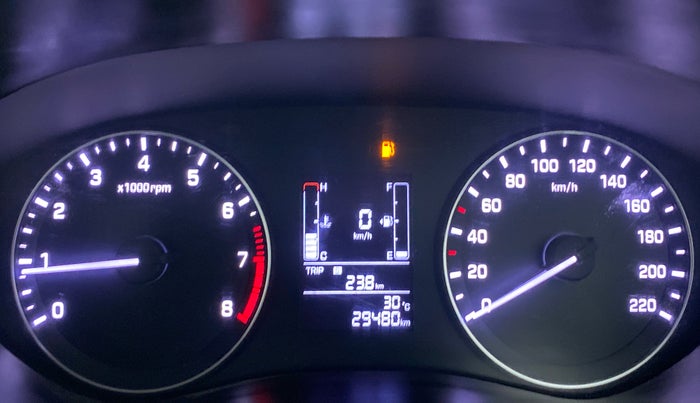 2017 Hyundai Elite i20 SPORTZ 1.2, Petrol, Manual, 29,480 km, Odometer Image