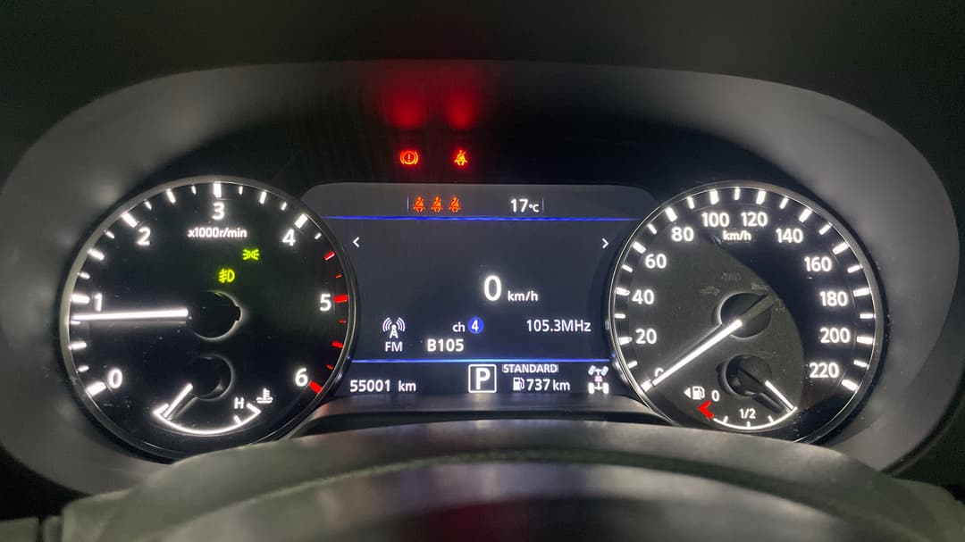 2023 Nissan Navara Pro-4x (4x4), Automatic, 55001 km, Odometer View