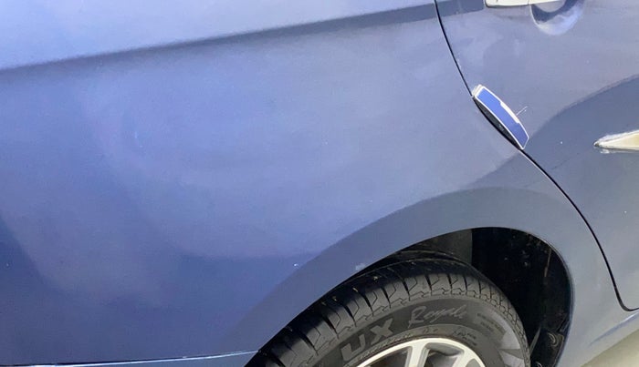 2018 Maruti Ciaz ALPHA  AT 1.5 SHVS PETROL, Petrol, Automatic, 1,04,059 km, Right quarter panel - Slightly dented