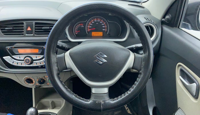 2017 Maruti Alto K10 VXI P, Petrol, Manual, 33,146 km, Steering Wheel Close Up