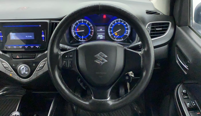 2019 Maruti Baleno DELTA PETROL 1.2, Petrol, Manual, 58,506 km, Steering Wheel Close Up