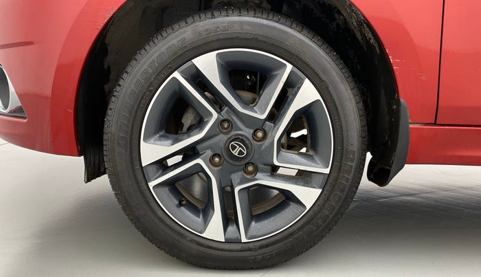 2017 Tata TIGOR XZ 1.2 REVOTRON OPT, Petrol, Manual, 43,119 km, Left Front Wheel