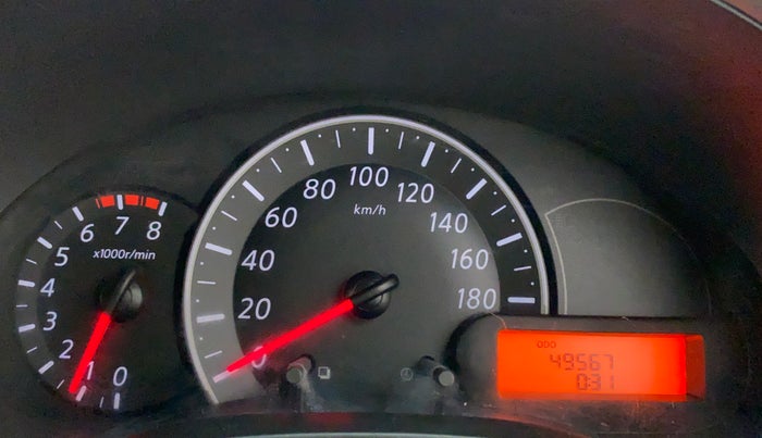 2011 Nissan Micra XV PETROL, Petrol, Manual, 49,566 km, Odometer Image