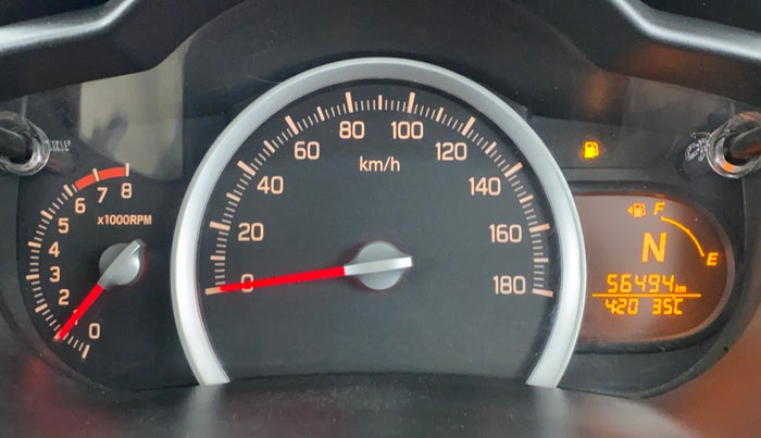 2017 Maruti Celerio ZXI AMT, Petrol, Automatic, 56,780 km, Odometer Image
