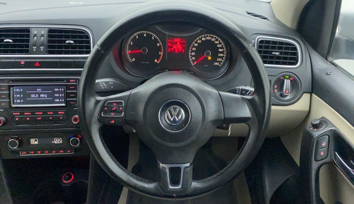 2013 Volkswagen Polo HIGHLINE1.2L PETROL, Petrol, Manual, 65,226 km, Steering Wheel Close Up
