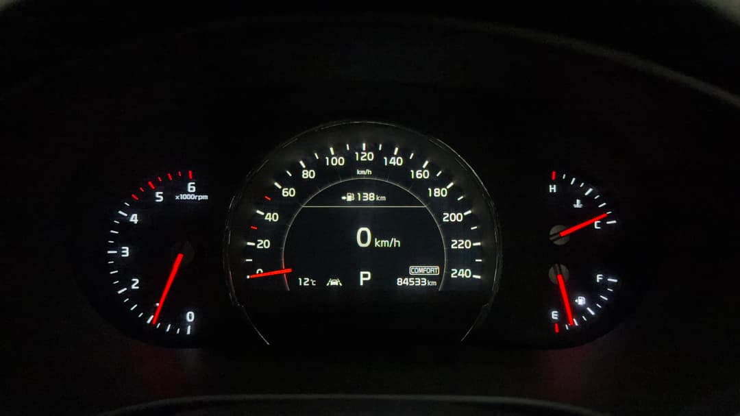 2019 Kia Sorento Gt-line (4x4), Automatic, 84533 km, Odometer View